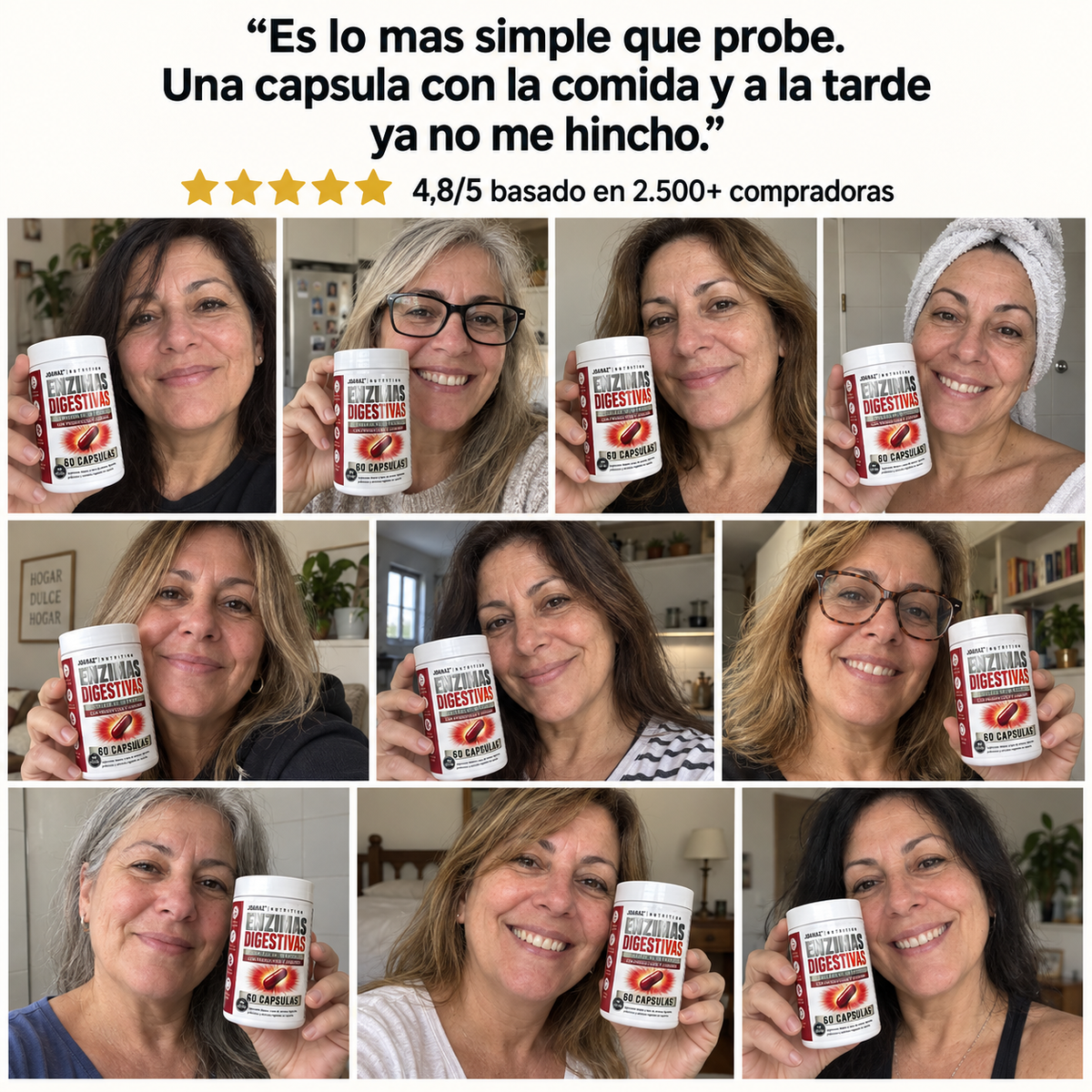 Enzimas Digestivas JOANAZ® | Apoyo natural para la digestión